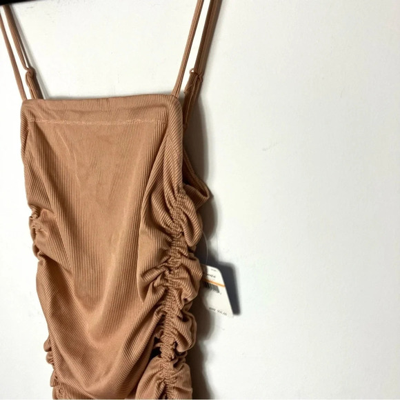 Free‎ People On Your Side Bodysuit Camel Small NWT - Picture 5 of 7